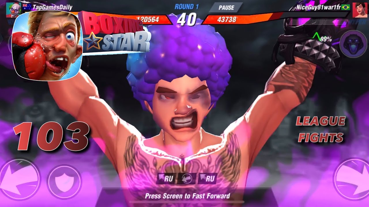 BOXING STAR League Fights Part 103 - iOS | ANDROID