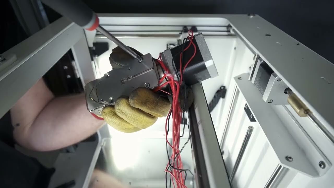 Disassembly and assembly Pellet extruder | Tumaker