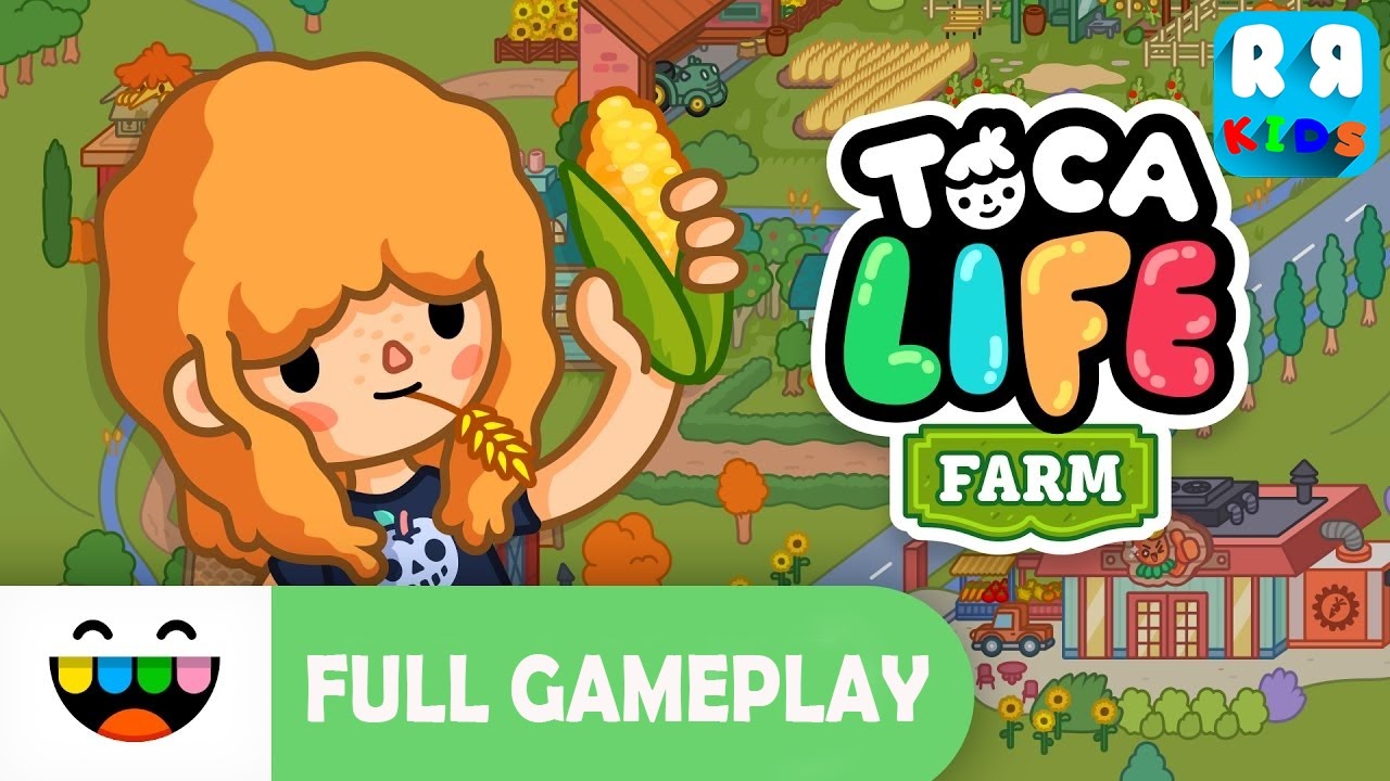 Toca Life: Farm (By Toca Boca AB) - iOS / Android - New Best Apps for Kids