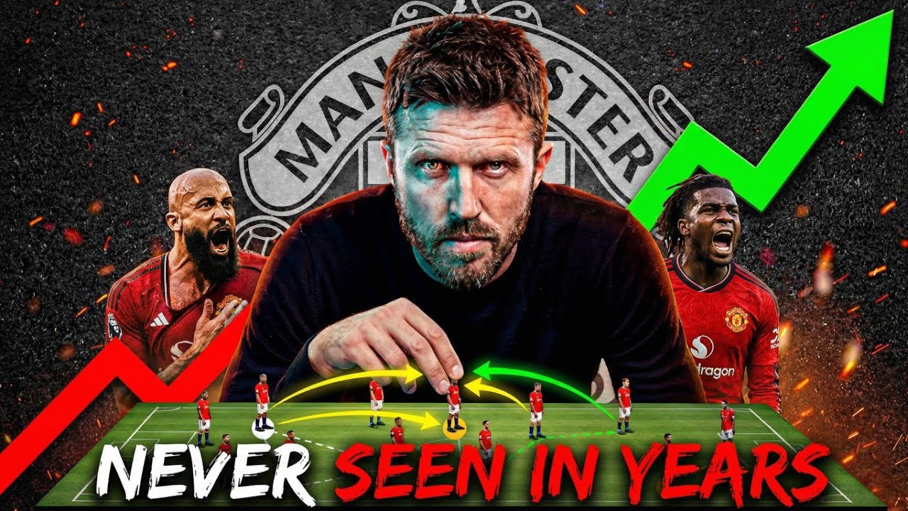 how Carrick made Manchester United play football never seen for years