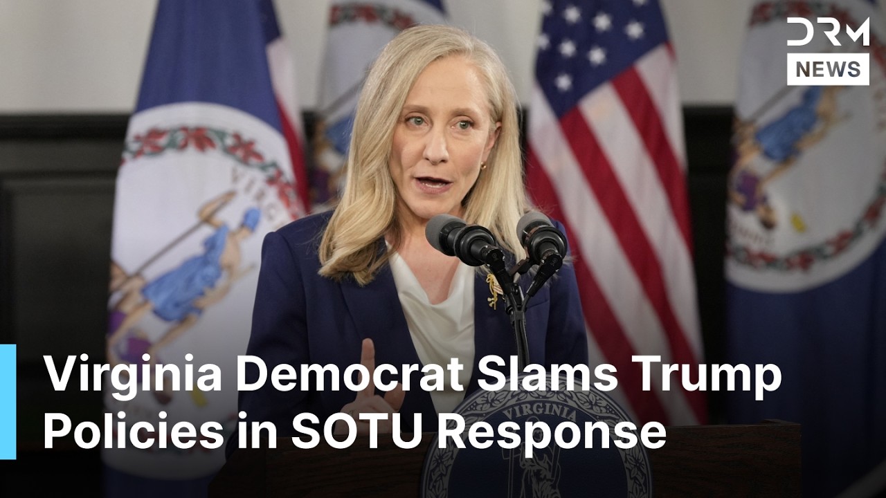 WATCH NOW: Abigail Spanberger Speaks Out Against Trump in Powerful SOTU Democratic Response | AC14