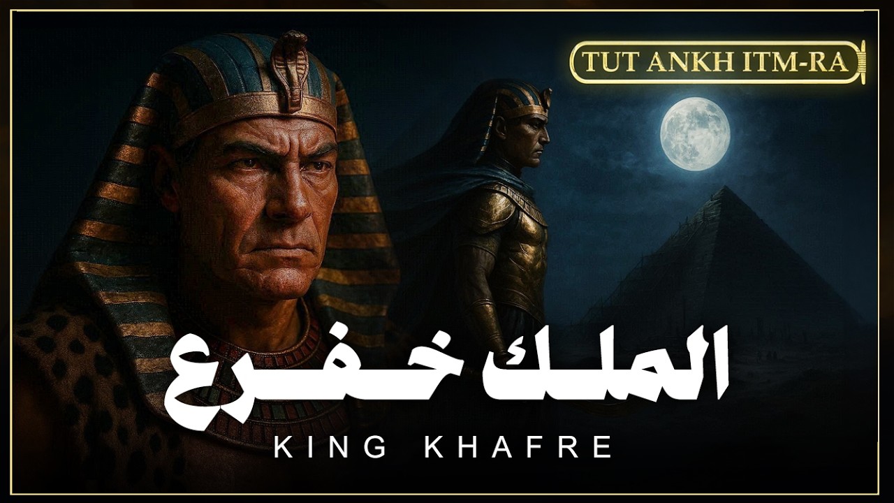 الملك خفرع  - king Khafre - 𓇓𓏏𓆤𓏏(𓇳𓈍𓂝𓆑)𓏙𓋹   -  | Tut Ankh ItmRa
