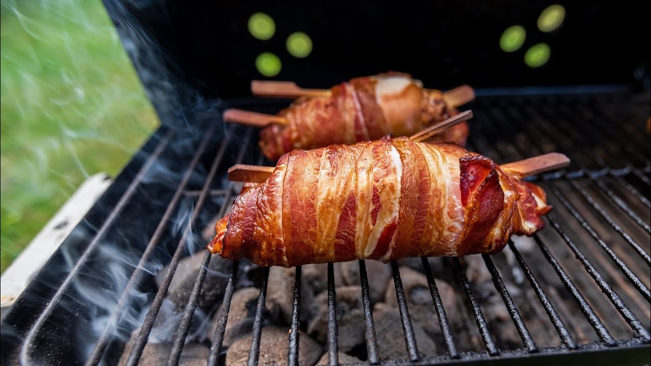 Smoking Chicken Breast on the Weber Go Anywhere.