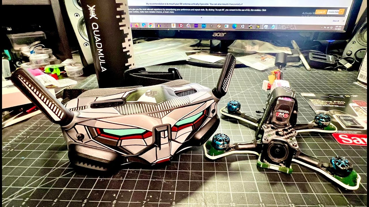 Quadmula Siren F3 Split - DJI O3 Maiden Flight