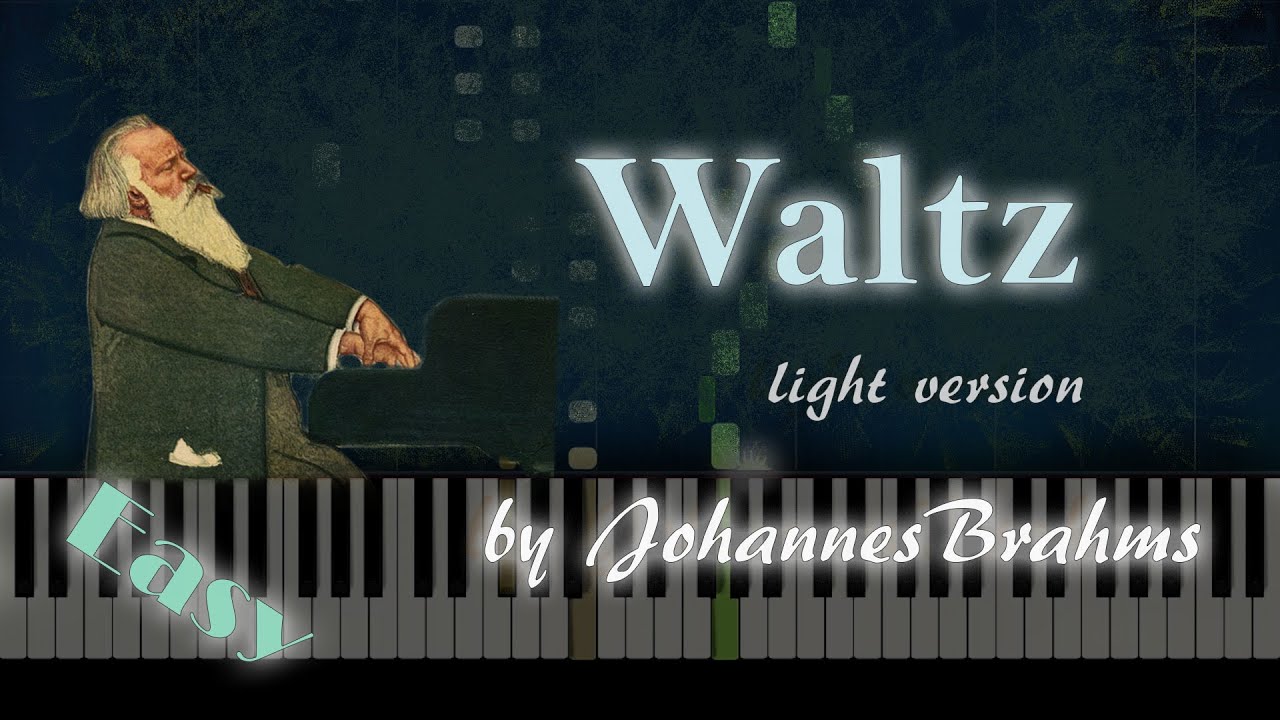 Brahms - Waltz - EASY Piano Tutorial by PlayPianos