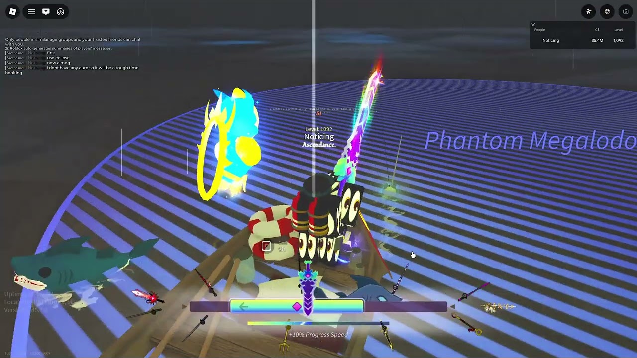 How to spawn a Phantom Megalodon