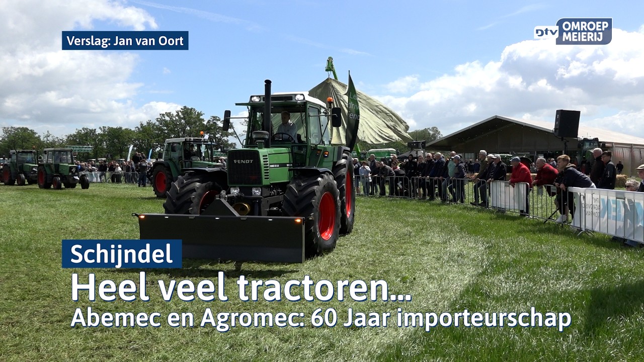 Van oud naar ultramodern bij feestje 60 jaar importeurschap Fendt en Lemken I Dtv Omroep Meierij