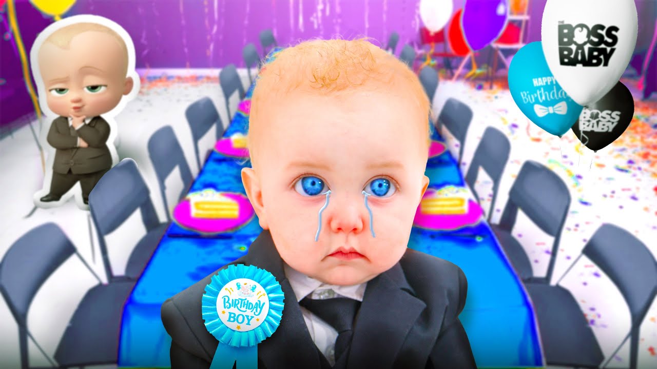 NO ONE came to MY ONE YEAR OLD baby Ares FIRST BIRTHDAY PARTY