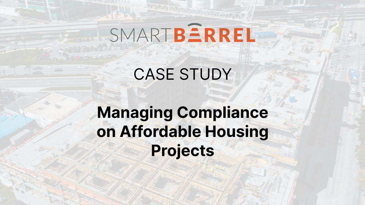 Managing Compliance on Affordable Housing Projects
