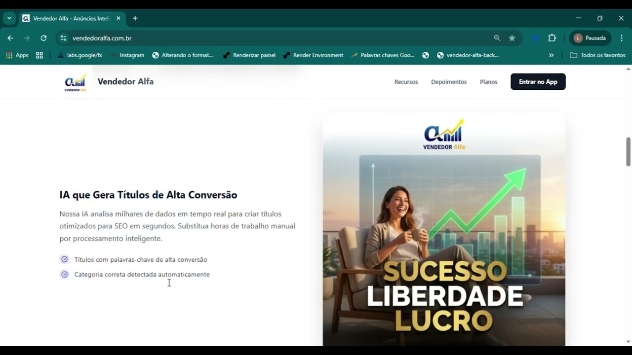 INTEGRAÇÃO com o MERCADO LIVRE no Vendedor Alfa