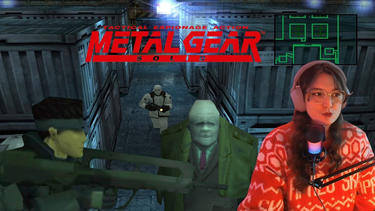 [METAL GEAR SOLID - Ep. 02] Je suis confrontée au premier boss du jeu !! (1998 - PS1)
