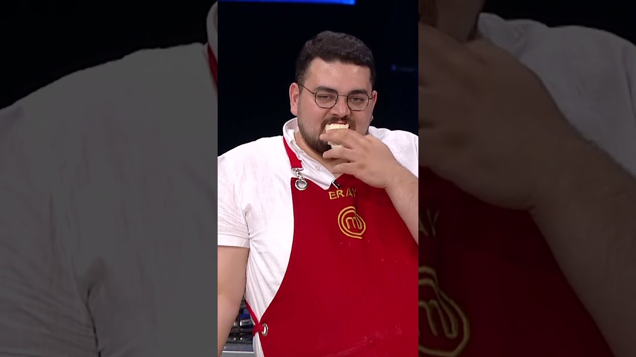 Eray kullanacağı &uuml;r&uuml;n&uuml; yiyor #MasterChefAllStar #TV8 #ACUNMEDYA