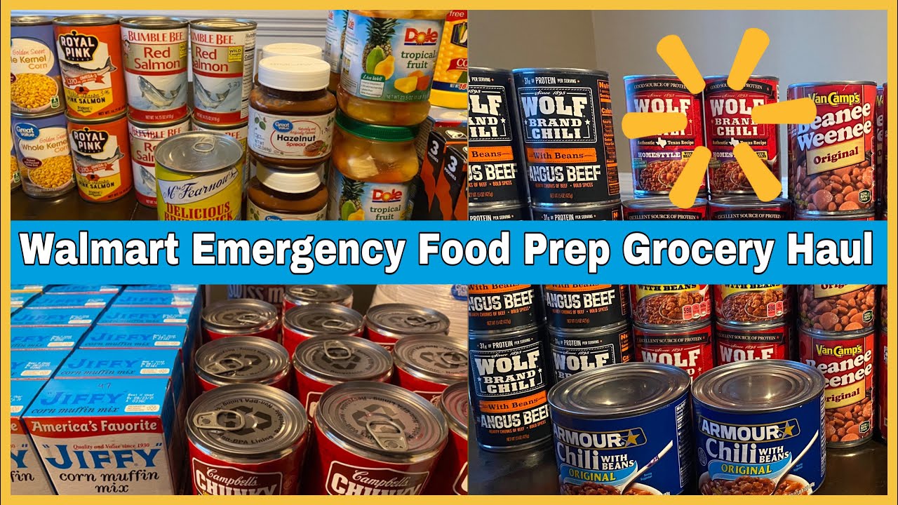 WALMART PREPPER PANTRY HAUL | LARGE FAMILY GROCERY HAUL | EMERGENCY STOCKPILE | PREPPING JOURNEY