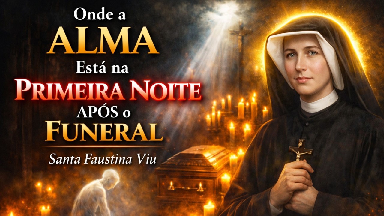 Santa Faustina viu onde a alma está na PRIMEIRA NOITE após o funeral