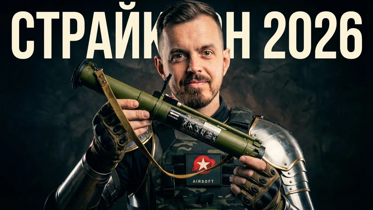 Крутые сборки пушек, Мини РПГ,  Булпап АКСУ. Страйккон 2026.