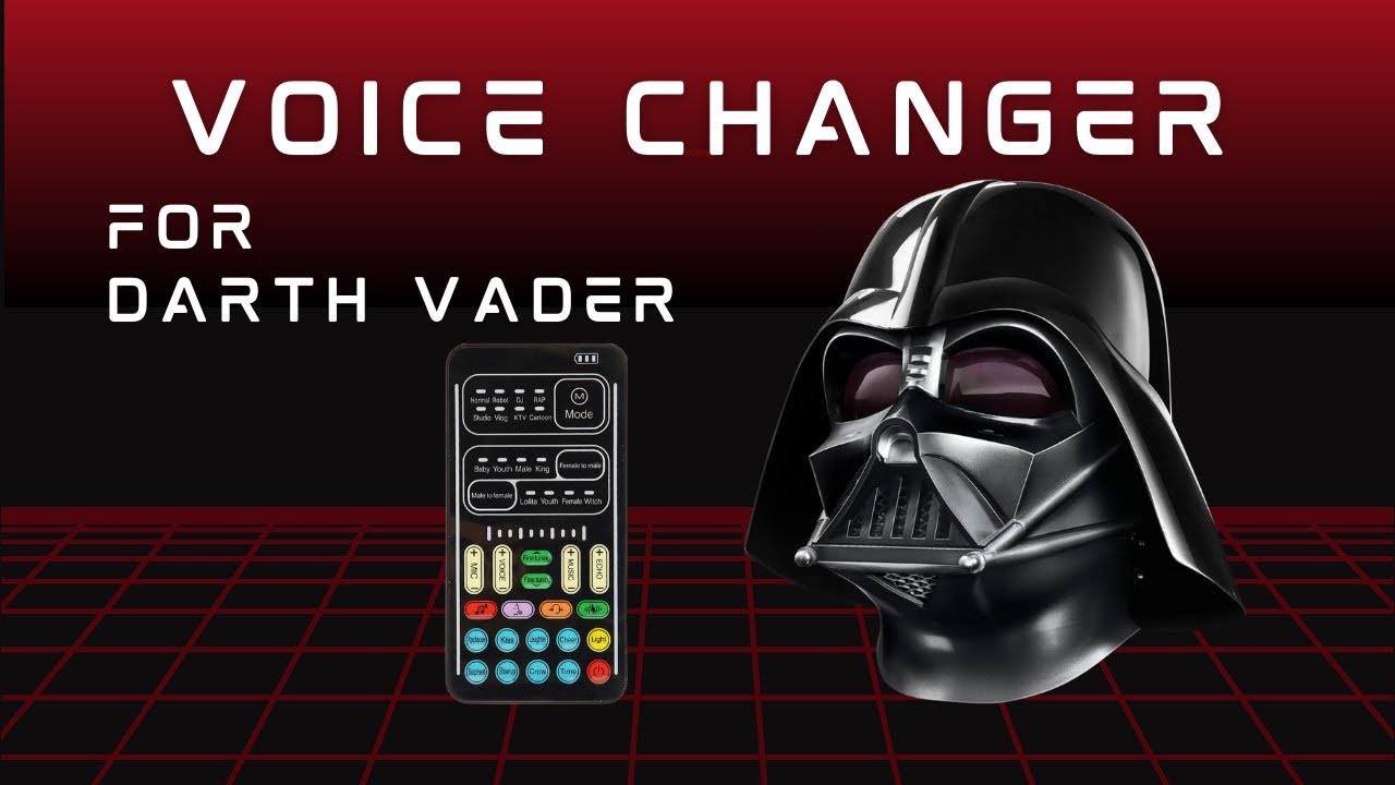 Darth Vader Voice Changer - costume voice changer for helmet mask