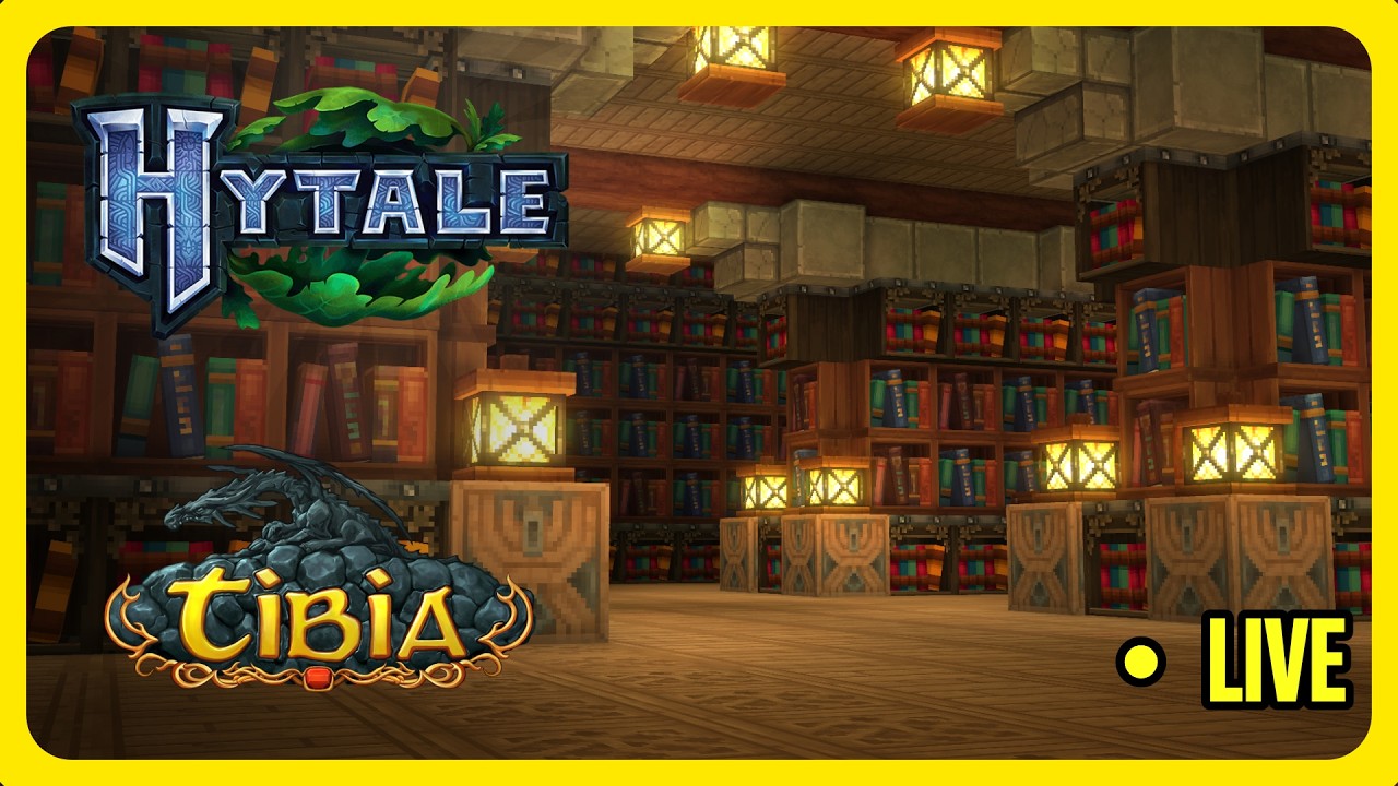 Hytale Criativo - Projeto Hytibia - Recriando Tibia no Hytale! Ep.28 - Rookgaard (Vertical)