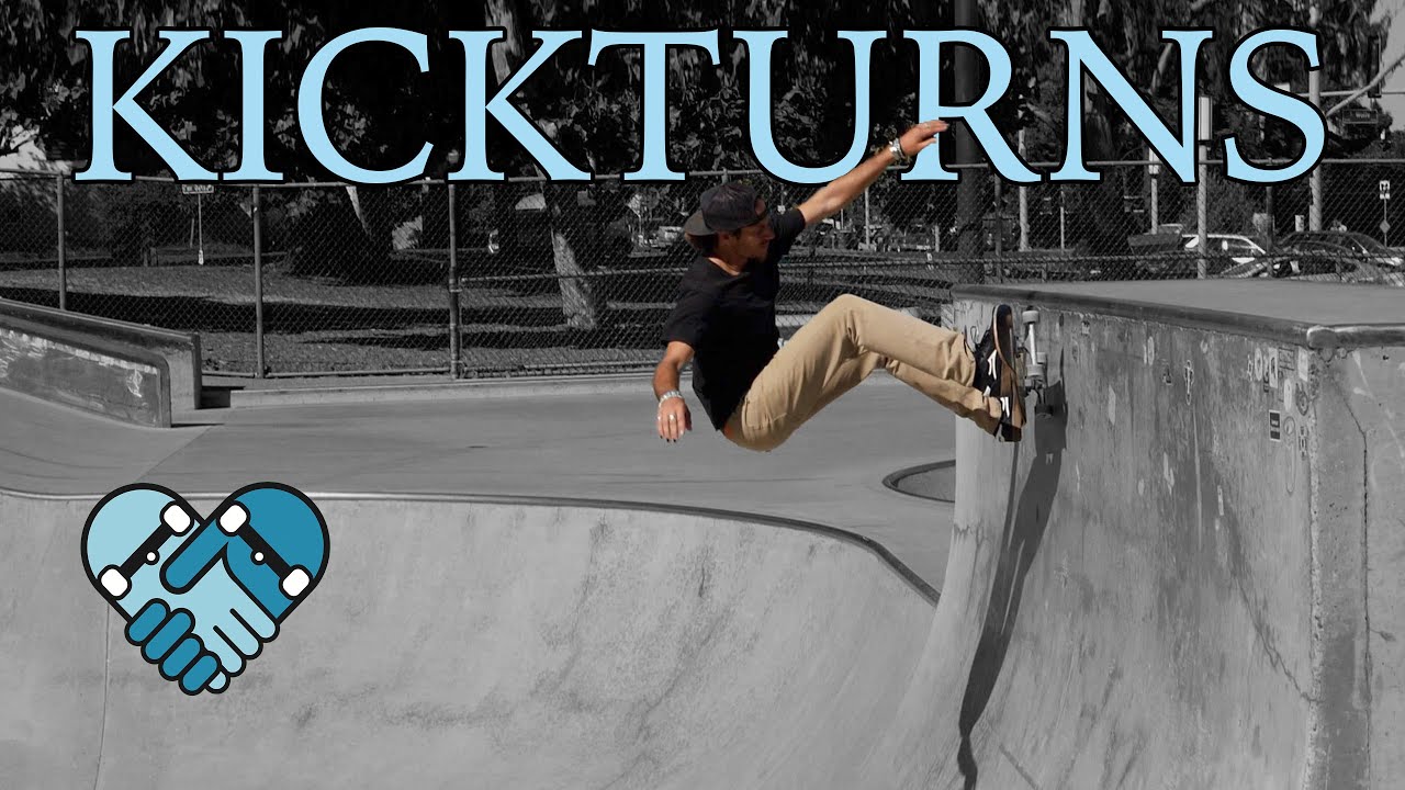 HOW TO KICKTURN - Frontside & Backside, on Flat & Ramps with Steve Caballero