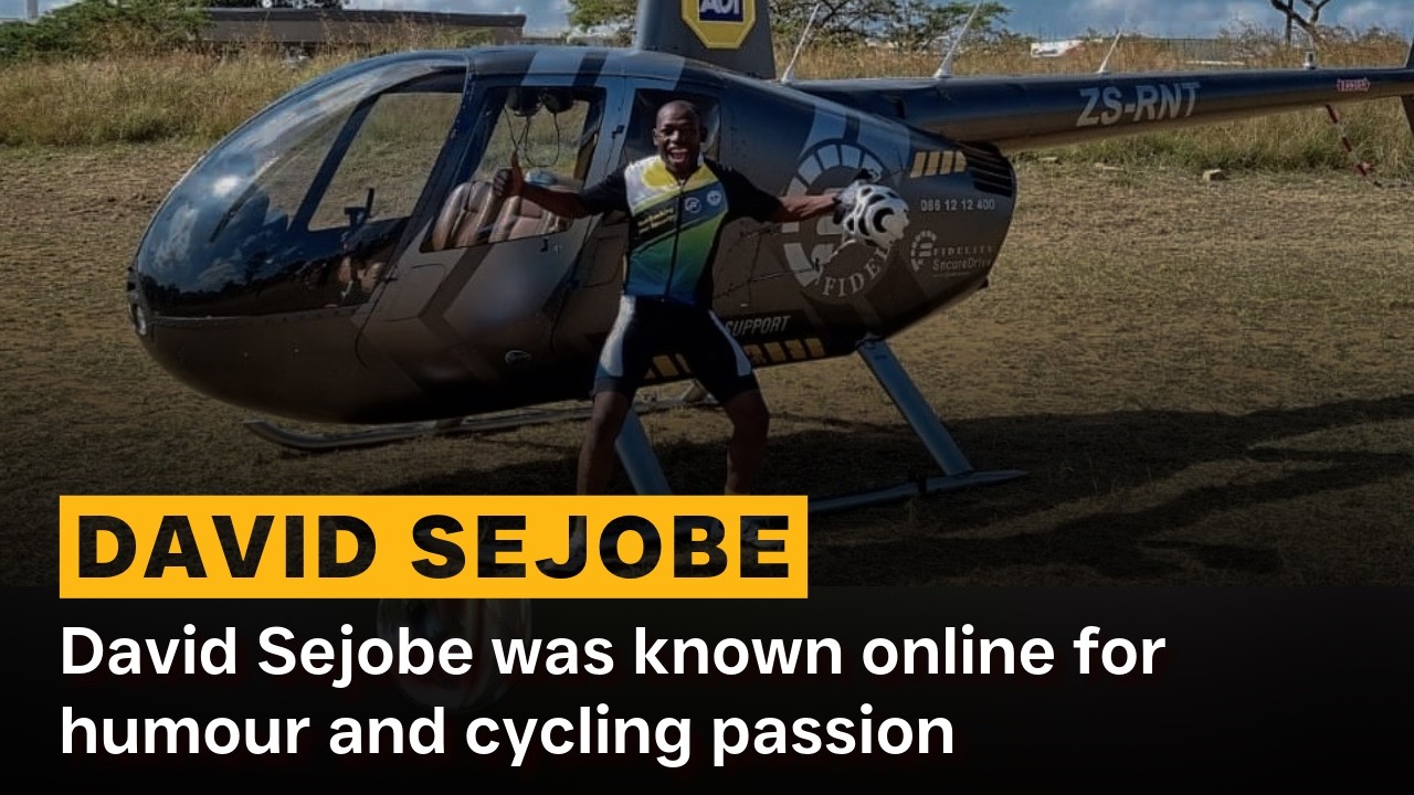 David Sejobe was known online for humour and cycling passion