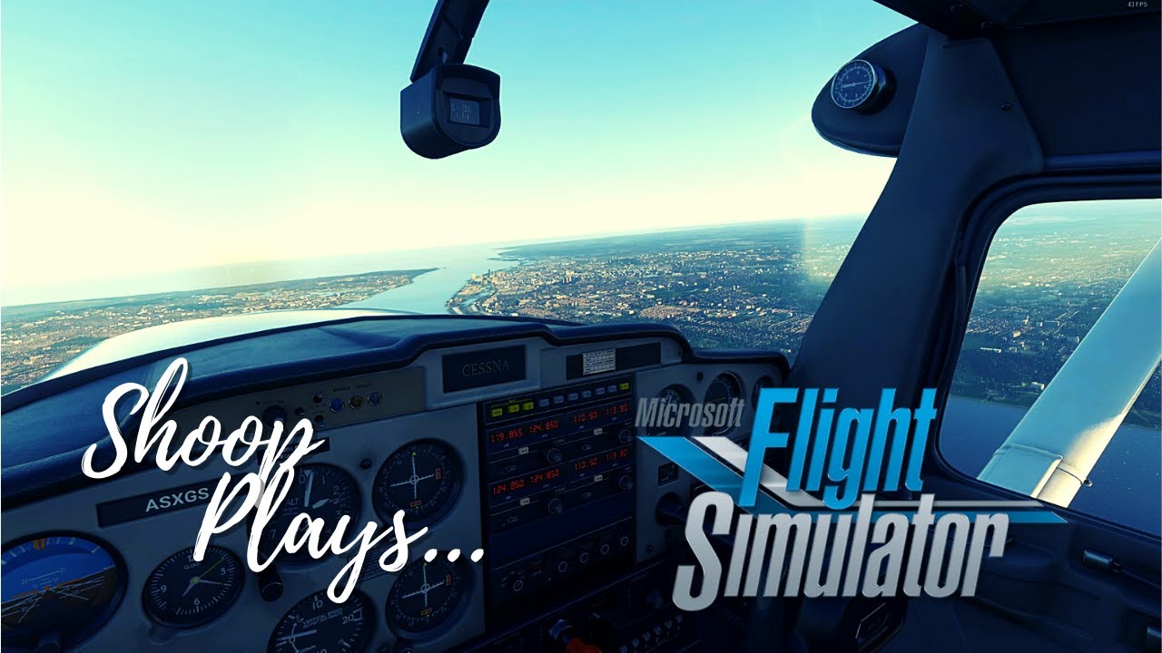 SHOOP PLAYS! Microsoft Flight Simulator 2020! ~A whispered journey!~ [ASMR]