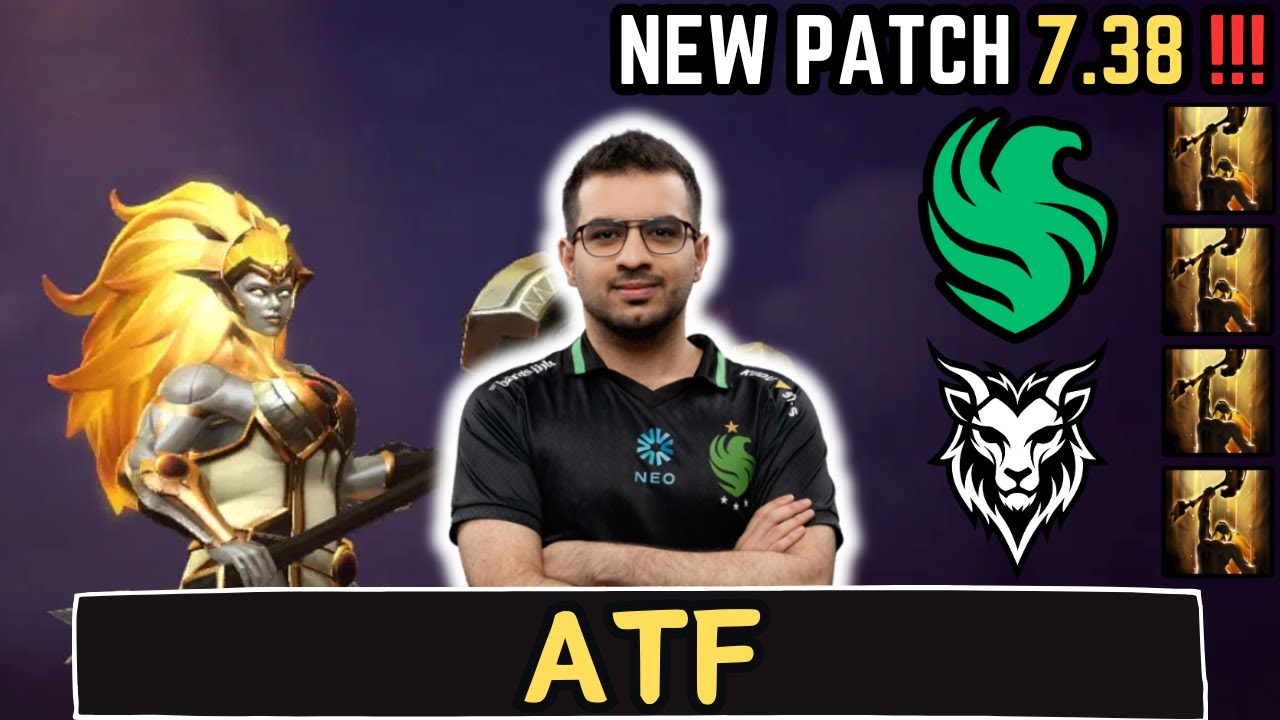 🔥 NEW PATCH 7.38 - ATF DAWNBREAKER Offlane Gameplay VS Chimera 🔥 ATF Perspective - Full Match Dota 2