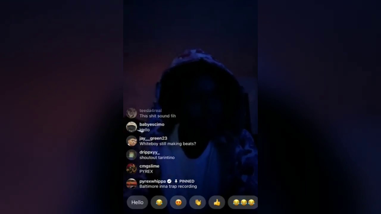 Pyrex Whippa Plays Snippet Of Unreleased Songs on Instagram Live | IG Live