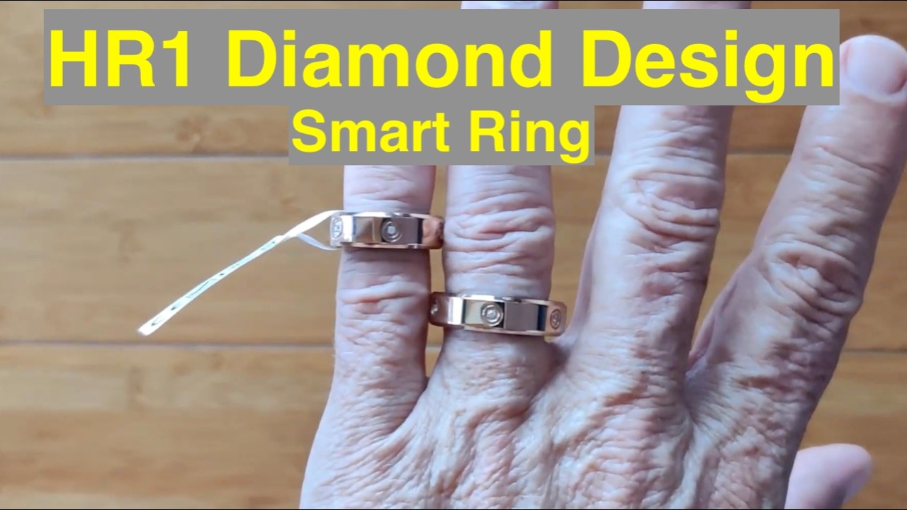 Smart Rings vs Wedding Rings - Can They Be Both? Yes! Wrongduck HR1 Diamond Design: Unbox & 1st Look
