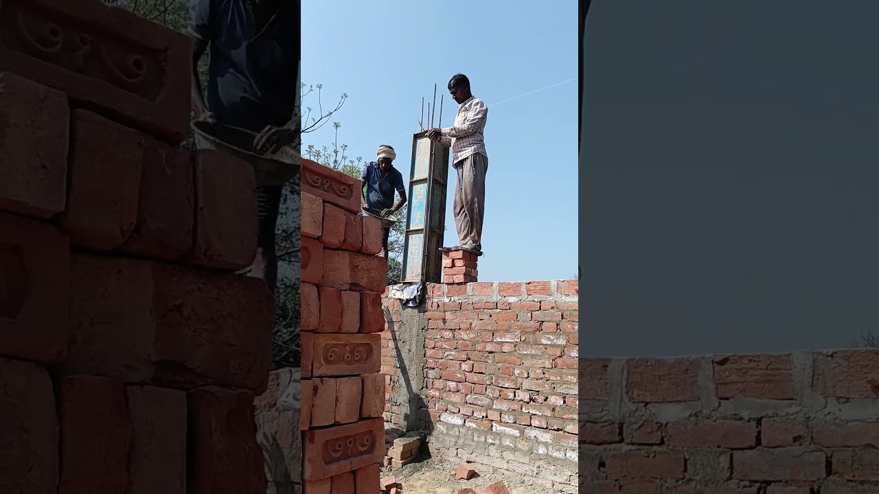 पिलर डालते समय यह गलती मत करना 🧱