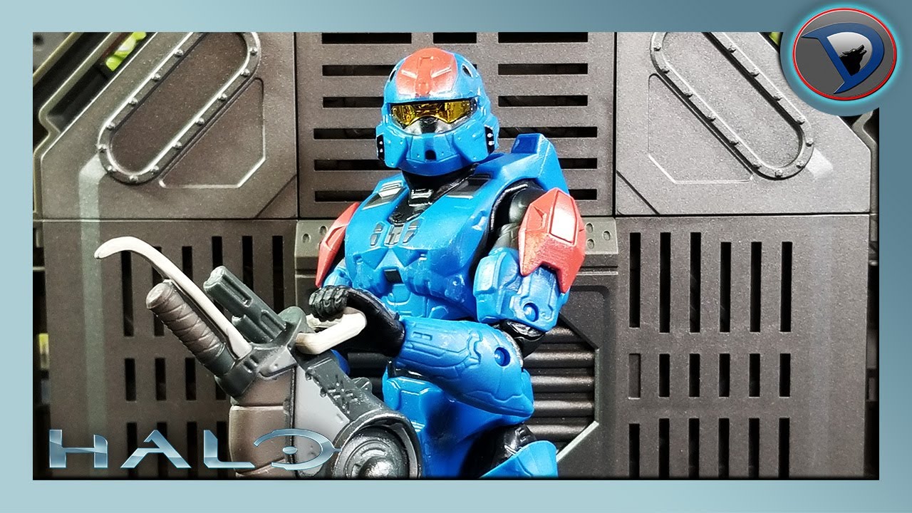 Jazwares Halo Spartan Collection: Series 5 Halo 3 Spartan Rogue 6 Inch Action Figure Review!