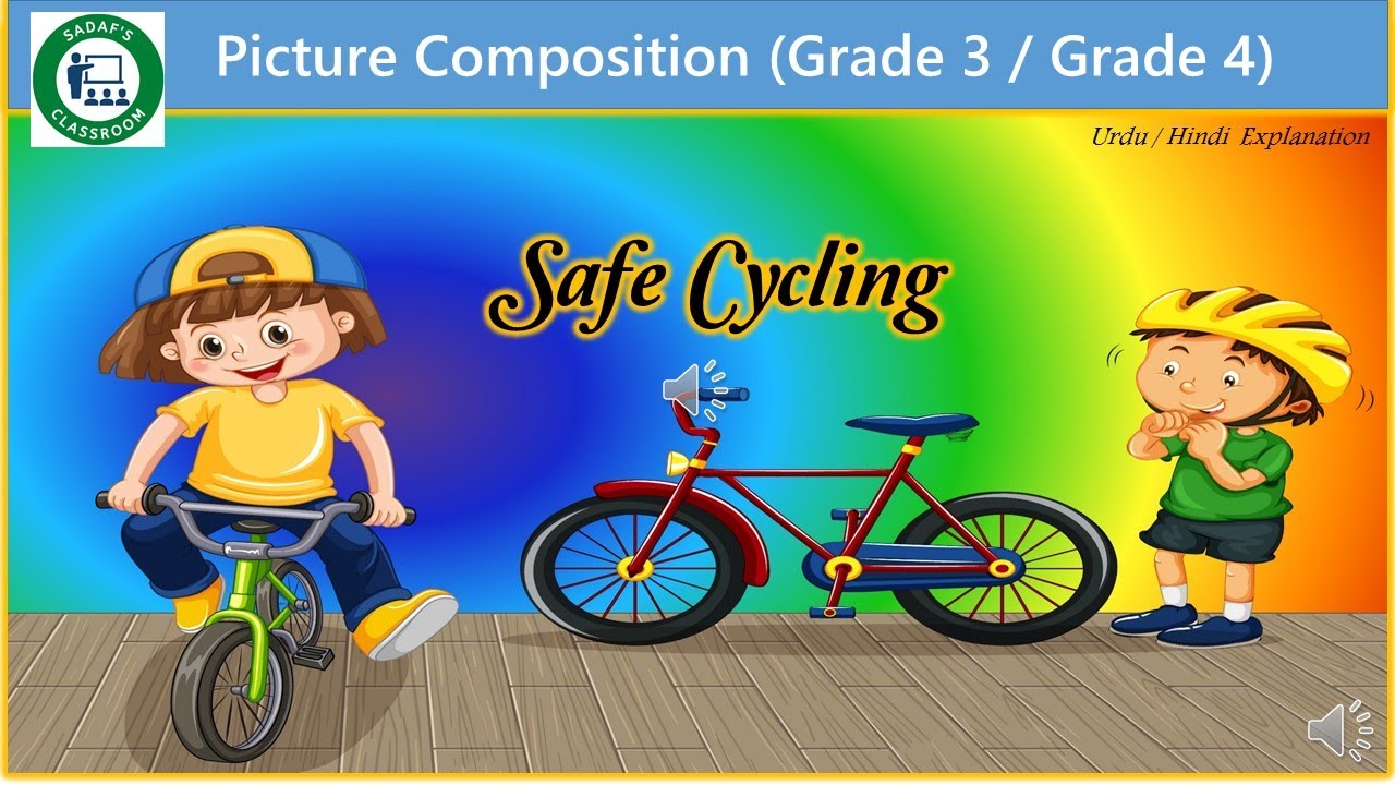 Picture Composition for Class 3 / Class 4 | Describing a picture in English @Sadaf's classroom