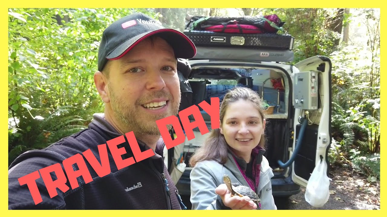 ЖИЗНЬ В ФУРГОНЕ У РЕКИ, ПУТЕШЕСТВИЕ VAN LIFE TRAVEL DAY LYRE RIVER CAMPGROUND ДО КЕМПИНГА HOH OXBOW