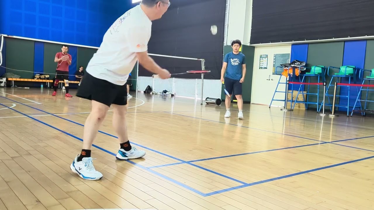 2026年2月1日-家毅、庭暘 VS 子棋、吳爸-宜運周日羽球團