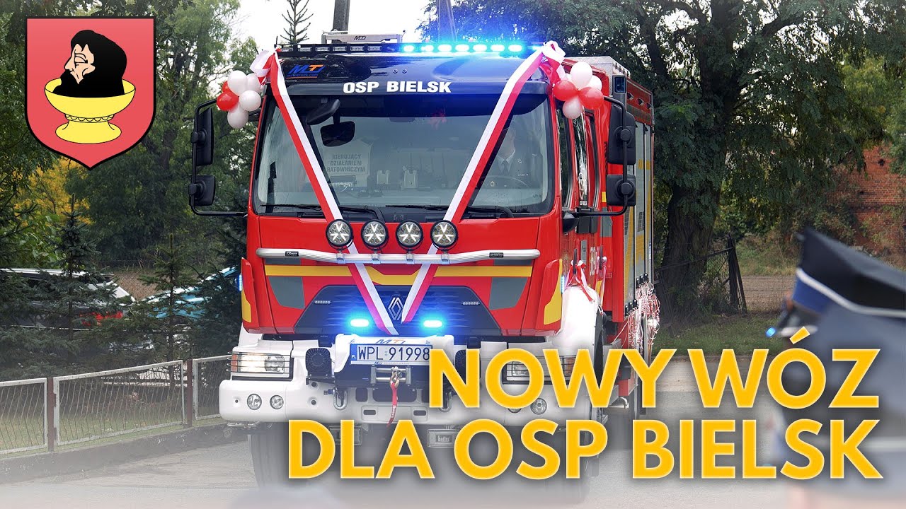 Nowy wóz dla OSP Bielsk