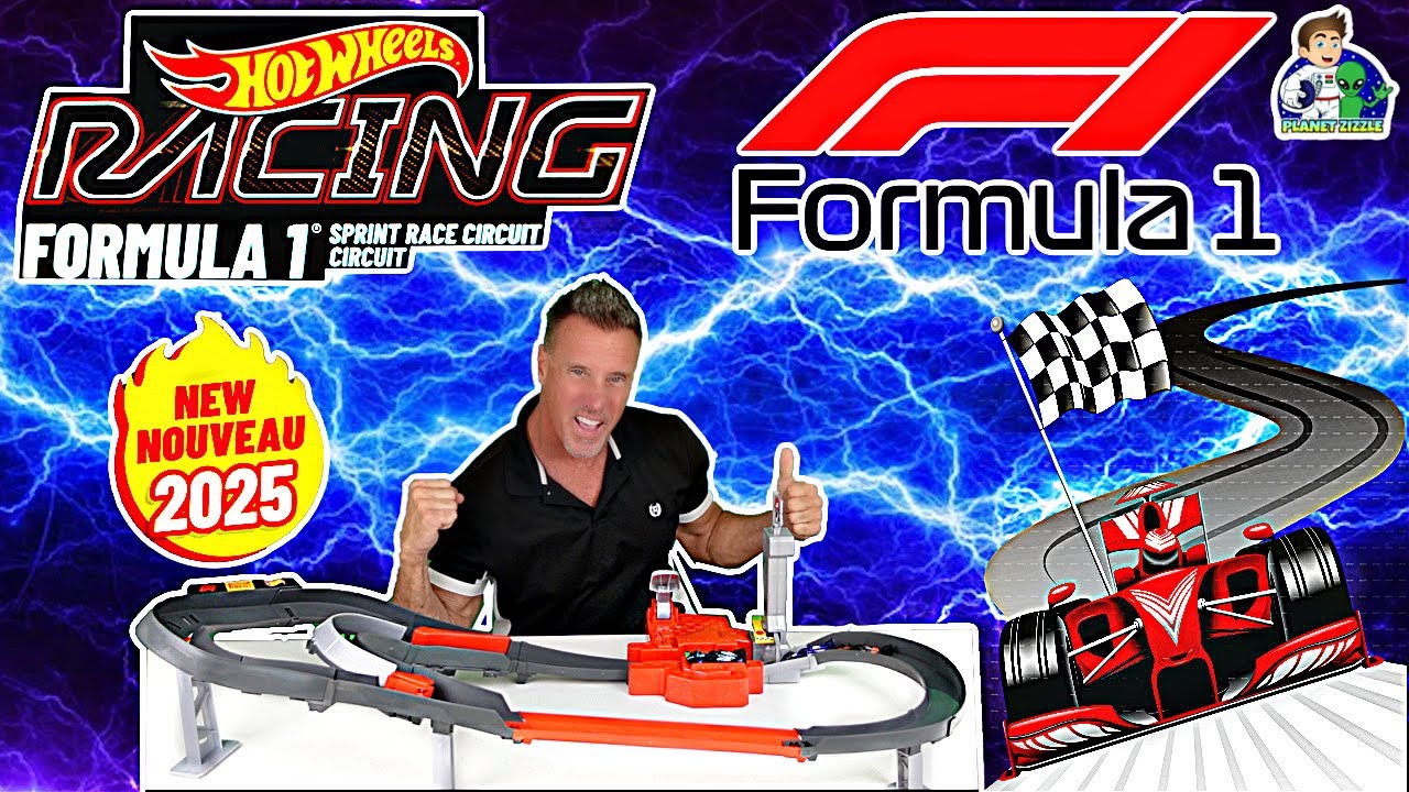 Mattel Hot Wheels Formula 1 Racing Sprint Race Circuit