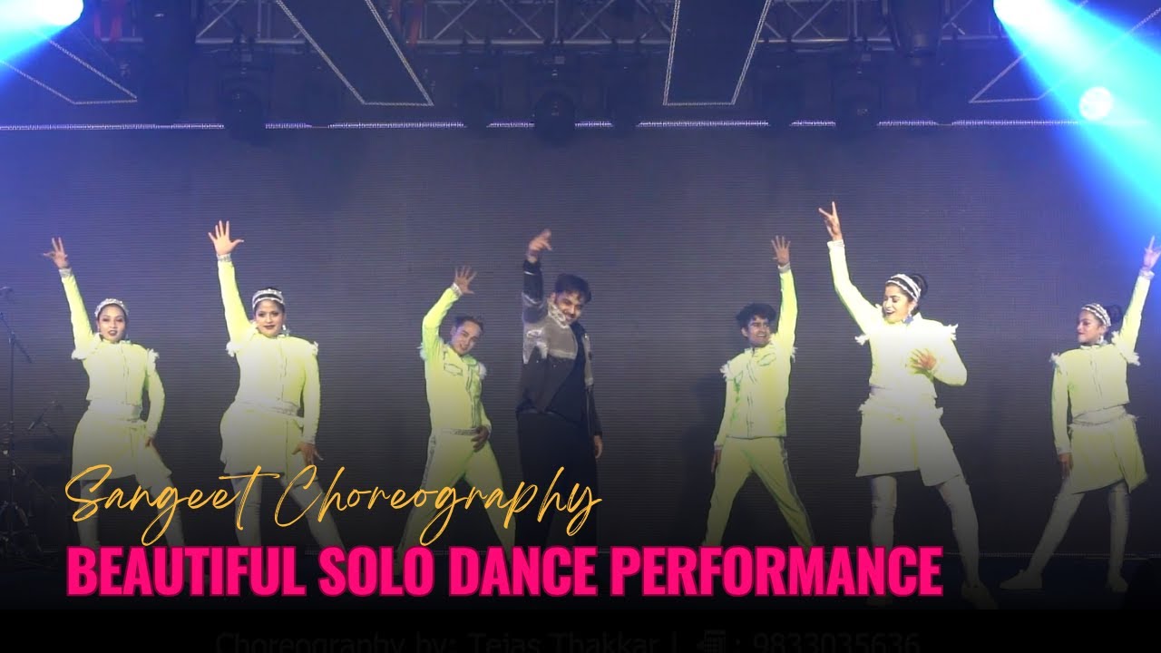 Stunning Solo Sangeet Dance by Family Member | Tejas Thakkar Choreography | RRDA Dombivli