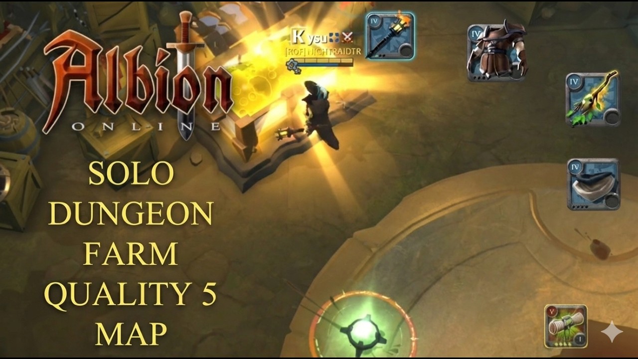 Black Zone Quality 5 Map 5x 5.4 Solo Dungeon LEGENDARY CHEST Ok mu Nok mu? Albion Online Türkçe