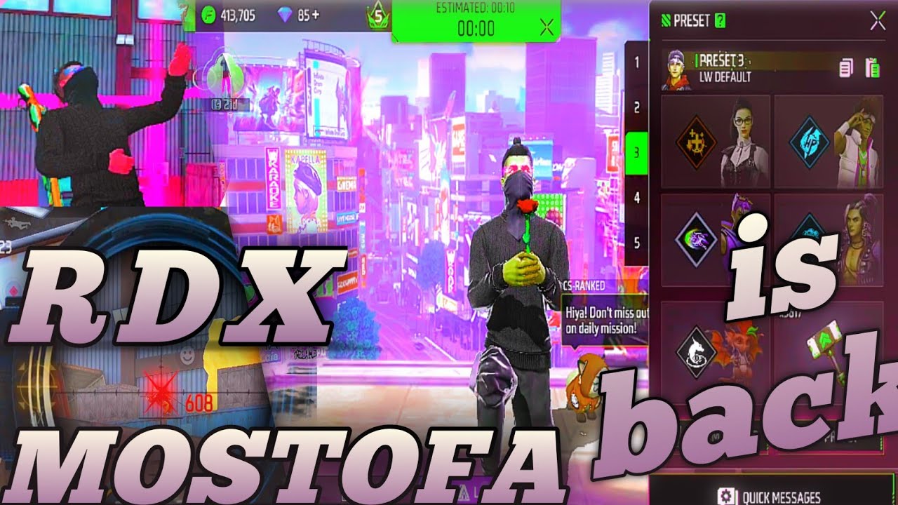 RDX MOSTOFA is back 😱🥷💣💥⚔️