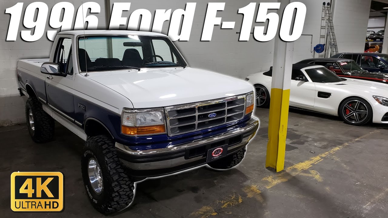 1996 Ford F-150 XLT 4X4 For Sale Vanguard Motor Sales #3119