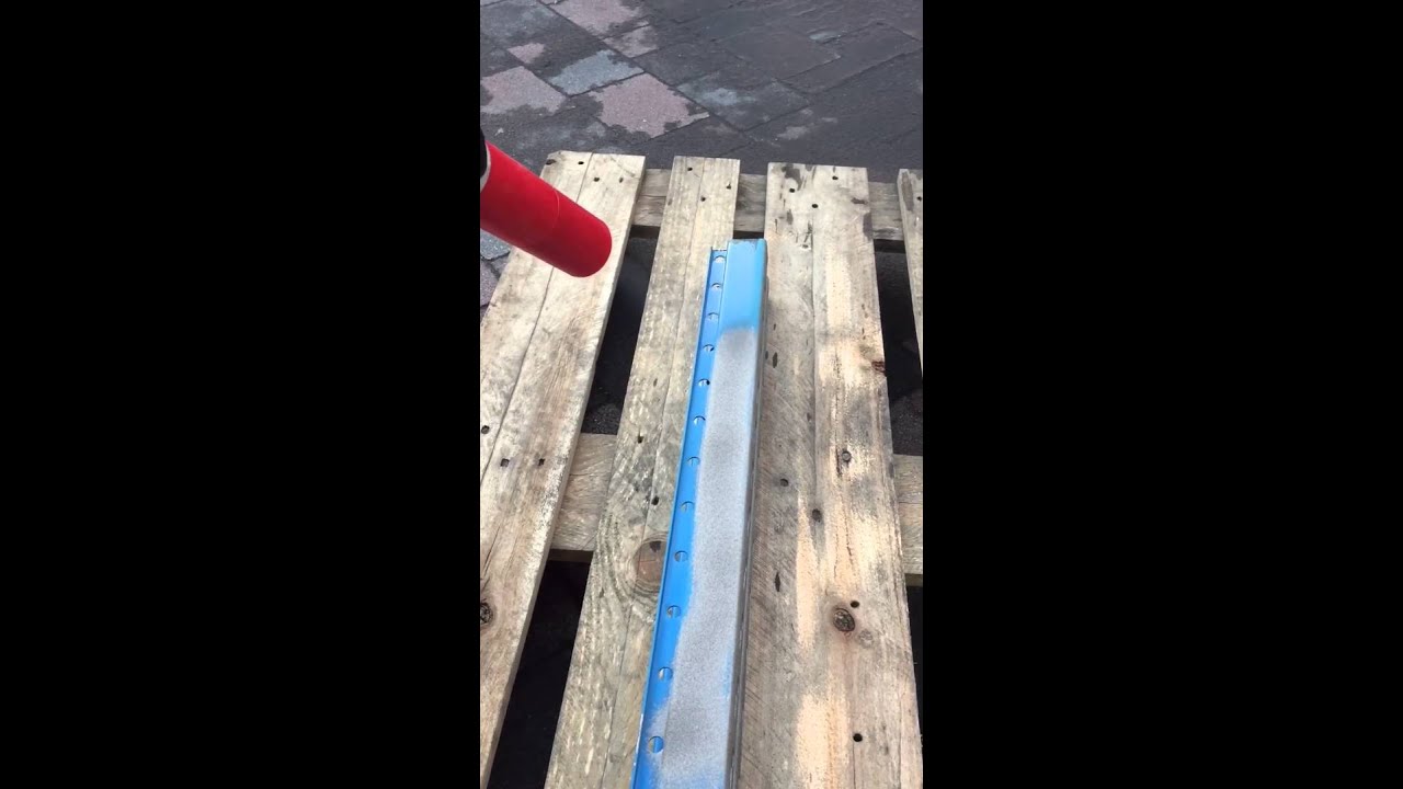 Peskanje z peskalnikom Tesi 100