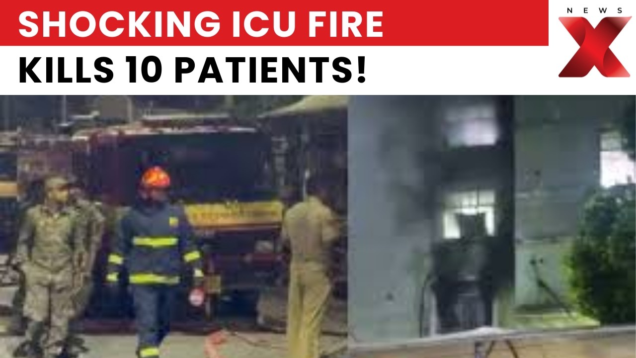 10 Dead In ICU Fire At SCB Medical College Hospital In Cuttack During Night | NewsX