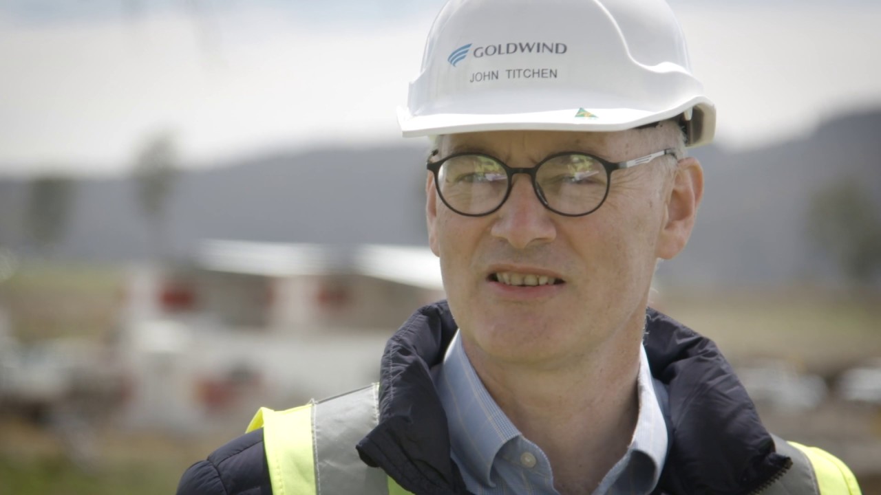 Goldwind Australia's Cattle Hill Wind Farm