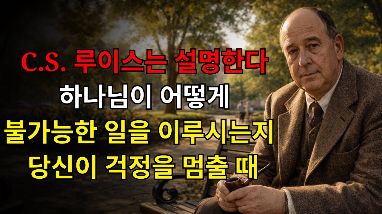 C.S. 루이스는 당신이 걱정을 멈출 때 하나님이 어떻게 불가능한 일을 행하시는지 설명한다