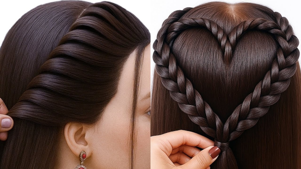 Trending Different Hairstyle - Party hairstyle for birthday girl | Beautiful hairstyle | Hairstyle