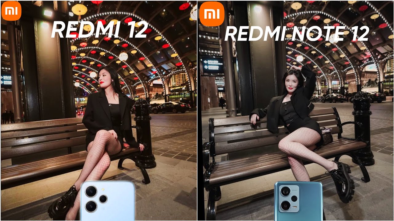 Redmi 12 4G Vs Redmi Note 12 Camera Comparison