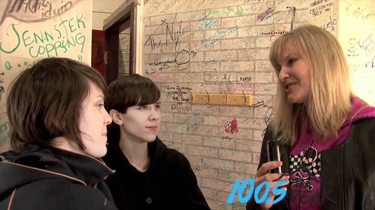 Tegan & Sara - pre-show Interview - 102.7 The PEAK