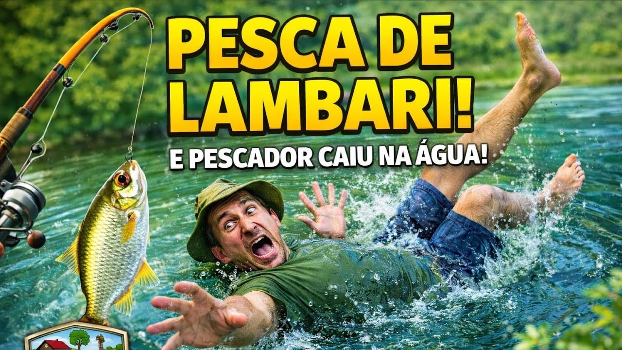 Pescando lambari no arroio Pelotas / pesca de bambú #pescariaraiz 