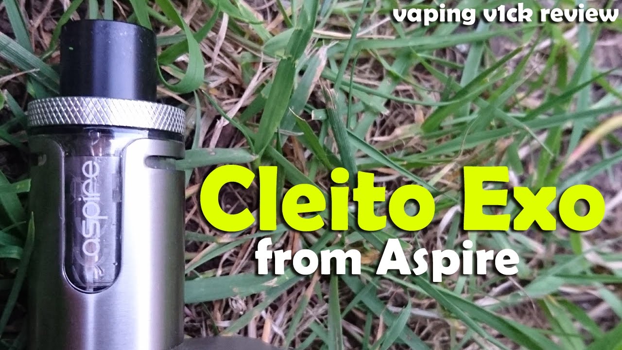 Aspire Cleito Exo Tank Review - Sneaky & Smooth!