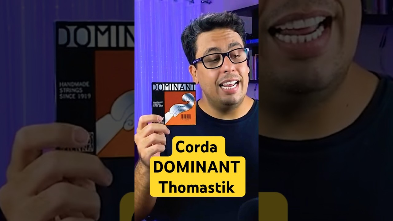 Corda DOMINANT Thomastik Para Violino - REVIEW Dicas Para Violinistas