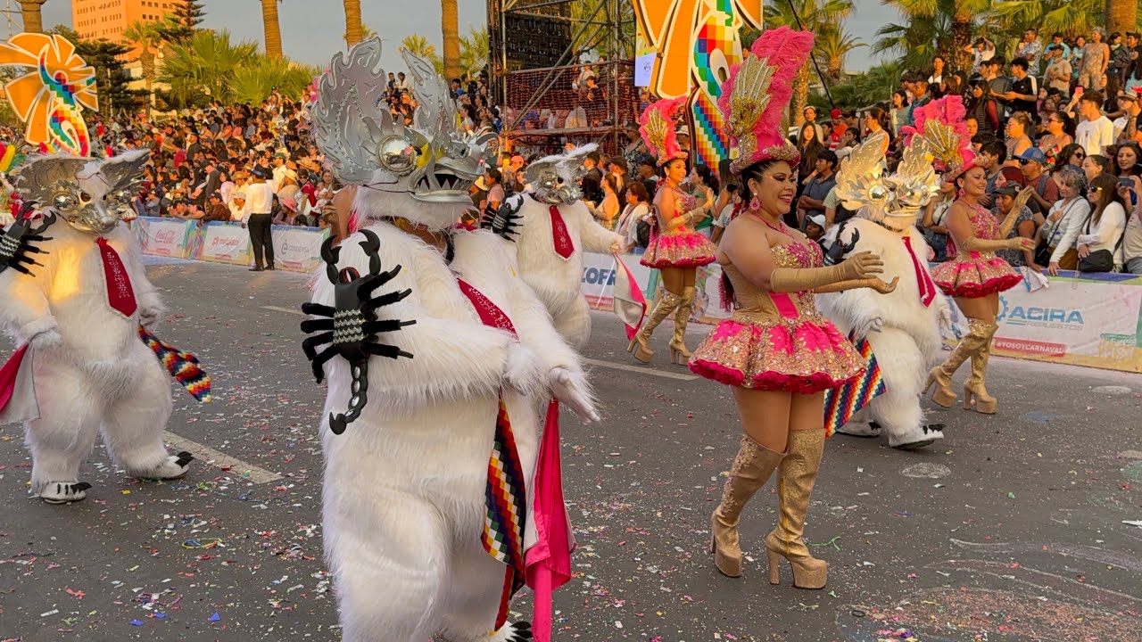 🎊🎺Morenada Achachis G90 ~ Carnaval de Arica 2025 D~2🎊🎺