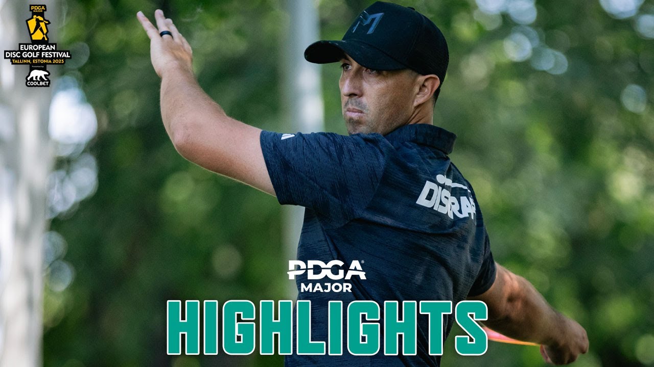 Round 3 Highlights, MPO | 2025 European Disc Golf Festival